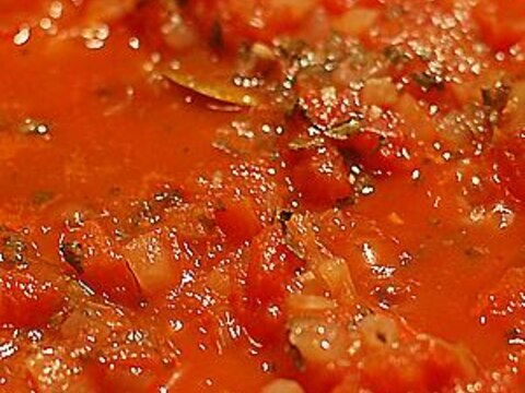 【ソース】有機トマトとバジルのソース